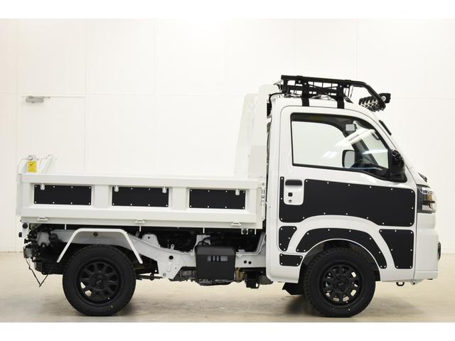 ハイゼットトラック 多目的ダンプ　４ＥＤ／ＨＡＲＤＣＡＲＧＯ／コンプリートカー／ＣＶＴ／届出済未使用車／ホワイト（5枚目）