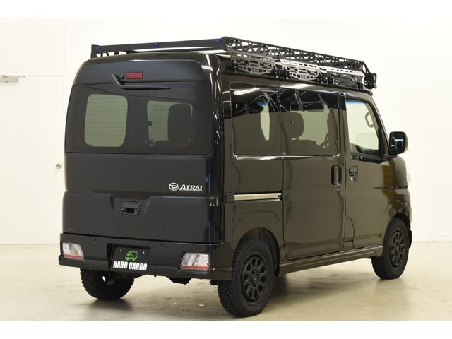 アトレー RS 4WD/CVT/HARDCARGOコンプリートカー/届出済未使用車/ブラック(4枚目)