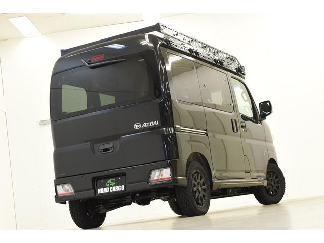 アトレー RS 4WD/CVT/HARDCARGOコンプリートカー/届出済未使用車/ブラック(15枚目)