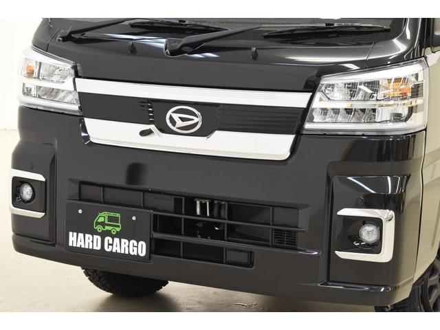 ハイゼットトラック 4WD/CVT/HARDCARGO/職人使用/届出済未使用車ブラック(7枚目)