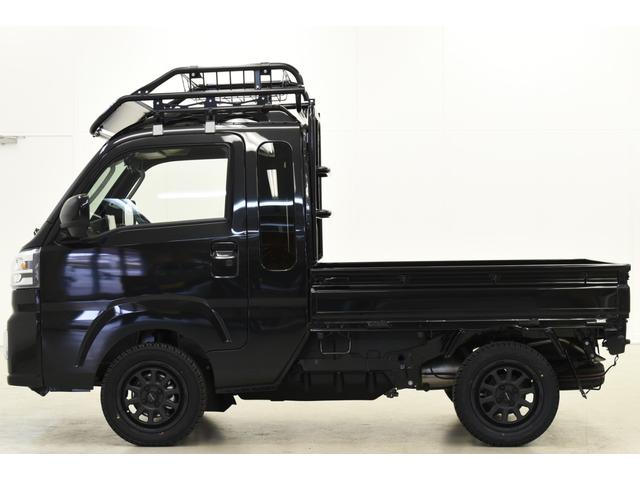ハイゼットトラック ジャンボエクストラ　４ＷＤ／ＣＶＴ／ＨＡＲＤＣＡＲＧＯコンプリートカー／届出済未使用車／ブラック（5枚目）