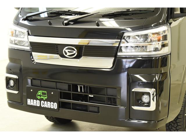 ハイゼットトラック ジャンボエクストラ　４ＷＤ／ＣＶＴ／ＨＡＲＤＣＡＲＧＯコンプリートカー／届出済未使用車／ブラック（7枚目）