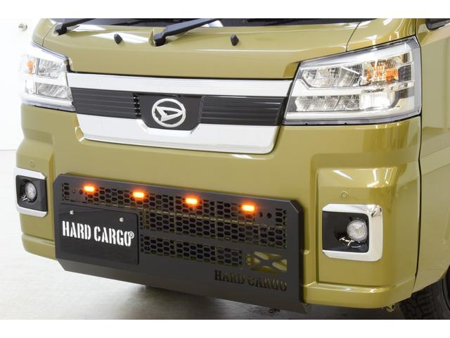 ハイゼットトラック 4WD/CVT/HARDCARGO/コンプリートカー/届出済未使用車/カーキ(8枚目)