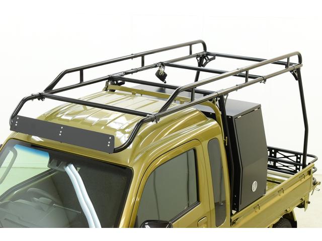 ハイゼットトラック 4WD/CVT/HARDCARGO/コンプリートカー/届出済未使用車/カーキ(11枚目)