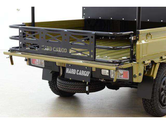 ハイゼットトラック 4WD/CVT/HARDCARGO/コンプリートカー/届出済未使用車/カーキ(13枚目)