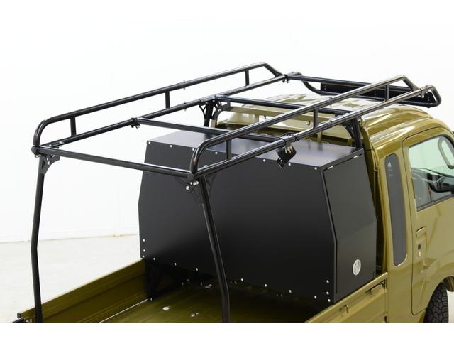 ハイゼットトラック 4WD/CVT/HARDCARGO/コンプリートカー/届出済未使用車/カーキ(21枚目)