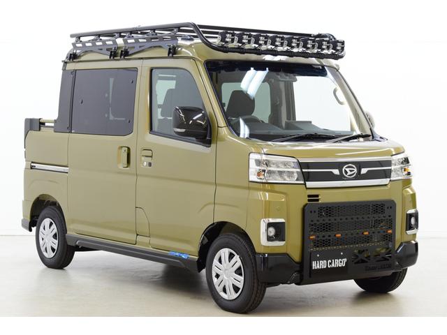 アトレー アトレーデッキバン 4WD/CVT/ハードカーゴ/コンプリートカー/届出済未使用車/カーキ(2枚目)