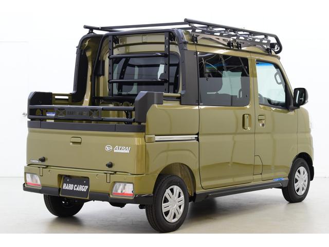 アトレー アトレーデッキバン 4WD/CVT/ハードカーゴ/コンプリートカー/届出済未使用車/カーキ(4枚目)
