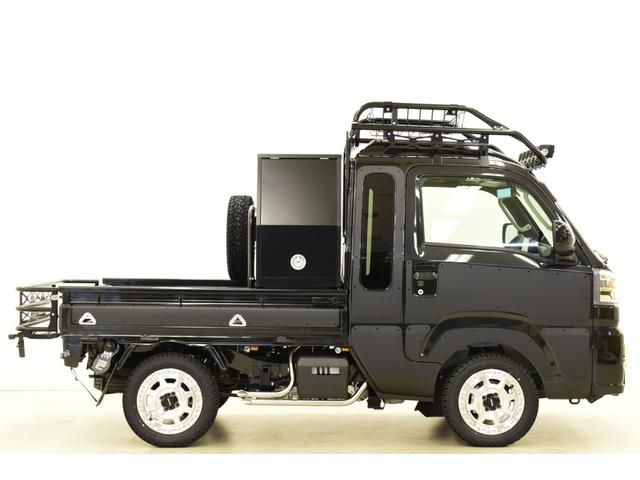 ハイゼットトラック ジャンボエクストラ 4WD/CVT/HARDCARGOコンプリートカー/届出済未使用車/ブラック(6枚目)