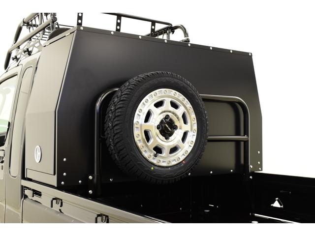 ハイゼットトラック ジャンボエクストラ 4WD/CVT/HARDCARGOコンプリートカー/届出済未使用車/ブラック(15枚目)