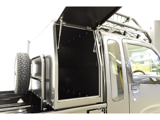 ハイゼットトラック ジャンボエクストラ 4WD/CVT/HARDCARGOコンプリートカー/届出済未使用車/ブラック(17枚目)