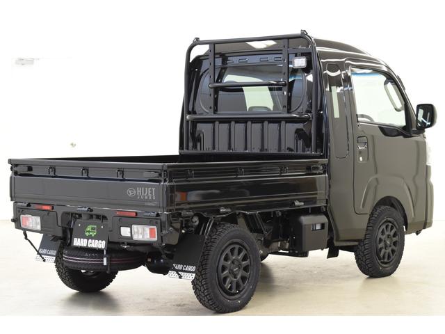 ハイゼットトラック ジャンボエクストラ 4WD/MT/HARDCARGO/届出済未使用車/ブラック(3枚目)