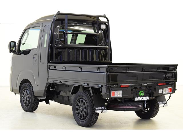 ハイゼットトラック ジャンボエクストラ 4WD/MT/HARDCARGO/届出済未使用車/ブラック(4枚目)