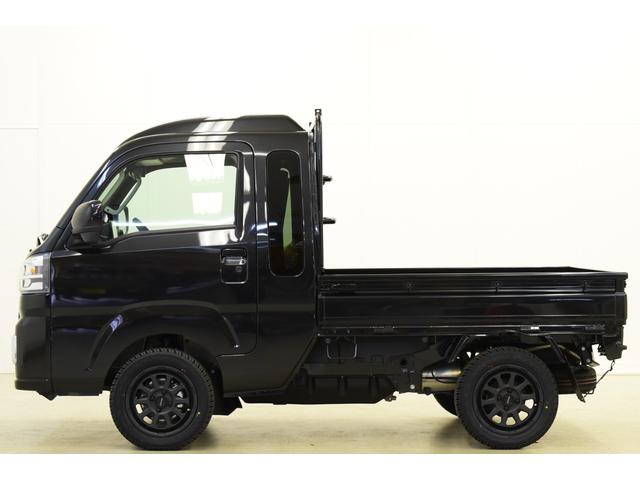 ハイゼットトラック ジャンボエクストラ 4WD/MT/HARDCARGO/届出済未使用車/ブラック(6枚目)