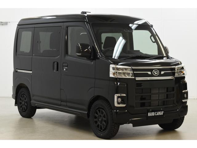 アトレー RS 4WD/CVT/HARDCARGO/カスタムベース車両/届出済未使用車/ブラック(3枚目)