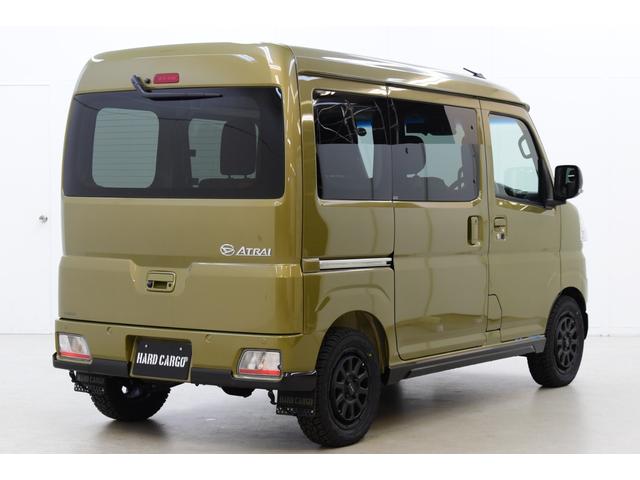アトレー RS 4WD/CVT/HARDCARGO/カスタムベース車両/届出済未使用車/カーキ(3枚目)