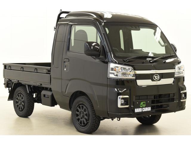 ハイゼットトラック ジャンボエクストラ CVT/カスタム用ベース車両/届出済未使用車/ブラック/RANGER×GEOLANDAR4本セット/マッドフラップ(3枚目)