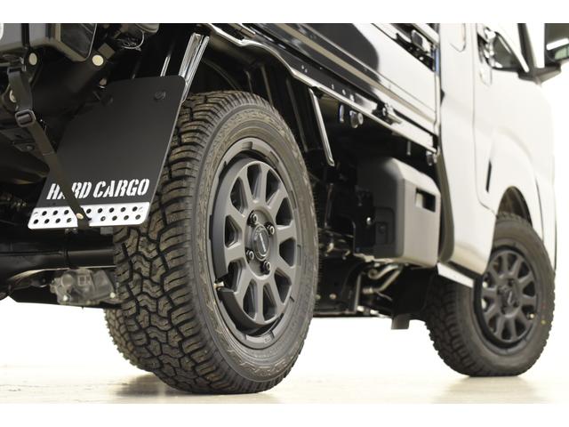 ハイゼットトラック ジャンボエクストラ CVT/カスタム用ベース車両/届出済未使用車/ブラック/RANGER×GEOLANDAR4本セット/マッドフラップ(10枚目)