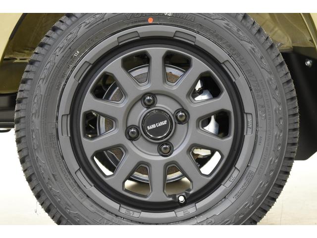 ハイゼットトラック ジャンボエクストラ CVT/登録済未使用車/カーキ/ガードプロスペック+ゲートプラス+マッドフラップ+パッド+レンジャー ショットブラック 14インチ装着(18枚目)