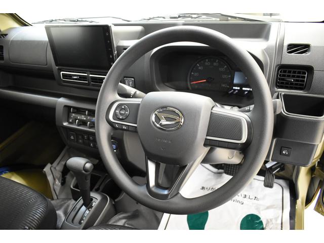 ハイゼットトラック ジャンボエクストラ CVT/登録済未使用車/カーキ/ガードプロスペック+ゲートプラス+マッドフラップ+パッド+レンジャー ショットブラック 14インチ装着(24枚目)