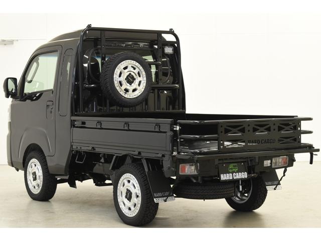 ハイゼットトラック ジャンボエクストラ 4WD/CVT/HARDCARGO/コンプリートカー/届出済未使用車/ブラック(3枚目)