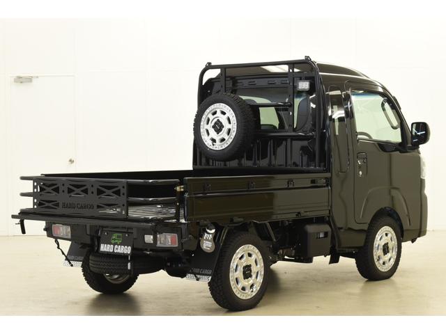 ハイゼットトラック ジャンボエクストラ 4WD/CVT/HARDCARGO/コンプリートカー/届出済未使用車/ブラック(4枚目)