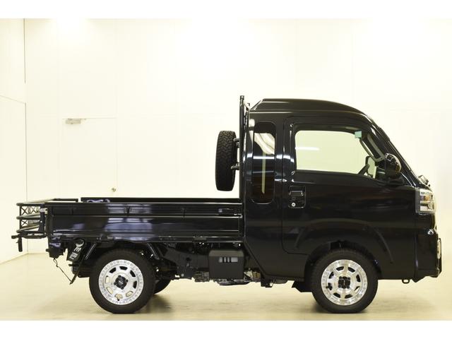 ハイゼットトラック ジャンボエクストラ 4WD/CVT/HARDCARGO/コンプリートカー/届出済未使用車/ブラック(5枚目)