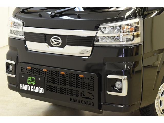 ハイゼットトラック ジャンボエクストラ 4WD/CVT/HARDCARGO/コンプリートカー/届出済未使用車/ブラック(7枚目)