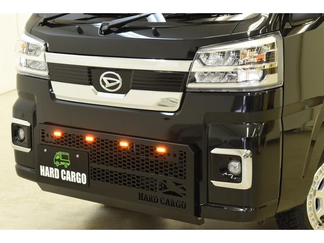 ハイゼットトラック ジャンボエクストラ 4WD/CVT/HARDCARGO/コンプリートカー/届出済未使用車/ブラック(8枚目)