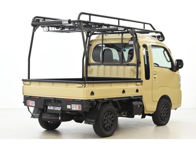 ハイゼットトラック ジャンボエクストラ MT/4WD/HARDCARGOコンプリートカー/ランクル70ベージュ&ラプター塗装/届出済未使用車(4枚目)