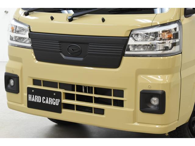 ハイゼットトラック ジャンボエクストラ MT/4WD/HARDCARGOコンプリートカー/ランクル70ベージュ&ラプター塗装/届出済未使用車(7枚目)