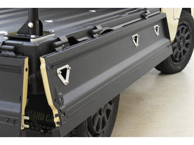 ハイゼットトラック ジャンボエクストラ MT/4WD/HARDCARGOコンプリートカー/ランクル70ベージュ&ラプター塗装/届出済未使用車(21枚目)