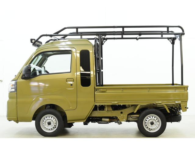 ハイゼットトラック ジャンボエクストラ 4WD/CVT/HARDCARGOコンプリートカー/届出済未使用車/カーキ(6枚目)
