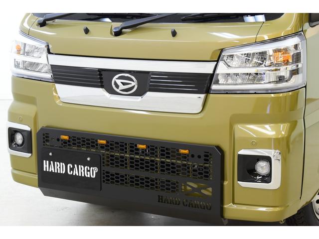 ハイゼットトラック ジャンボエクストラ 4WD/CVT/HARDCARGOコンプリートカー/届出済未使用車/カーキ(7枚目)