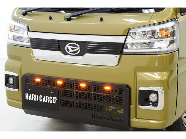 ハイゼットトラック ジャンボエクストラ 4WD/CVT/HARDCARGOコンプリートカー/届出済未使用車/カーキ(8枚目)