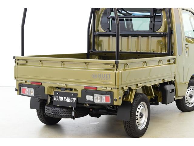 ハイゼットトラック ジャンボエクストラ 4WD/CVT/HARDCARGOコンプリートカー/届出済未使用車/カーキ(20枚目)