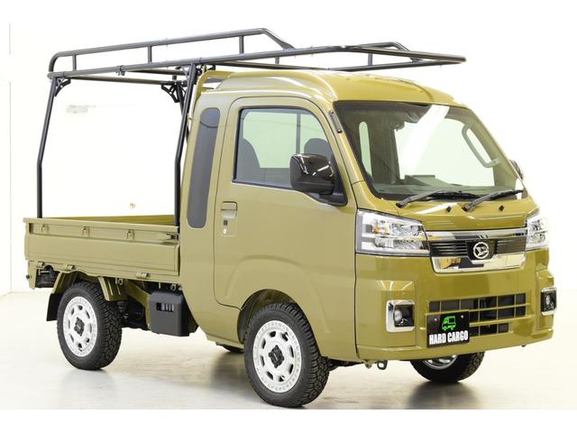 ハイゼットトラック ジャンボエクストラ 4WD/CVT/HARDCARGO/届出済未使用車/カーキ(2枚目)
