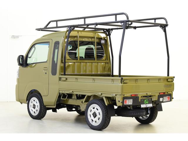 ハイゼットトラック ジャンボエクストラ 4WD/CVT/HARDCARGO/届出済未使用車/カーキ(4枚目)