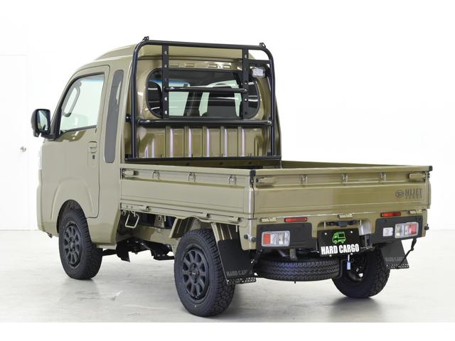 ハイゼットトラック ジャンボエクストラ 4WD/CVT/HARDCARGOコンプリートカー/届出済未使用車/カーキ(3枚目)