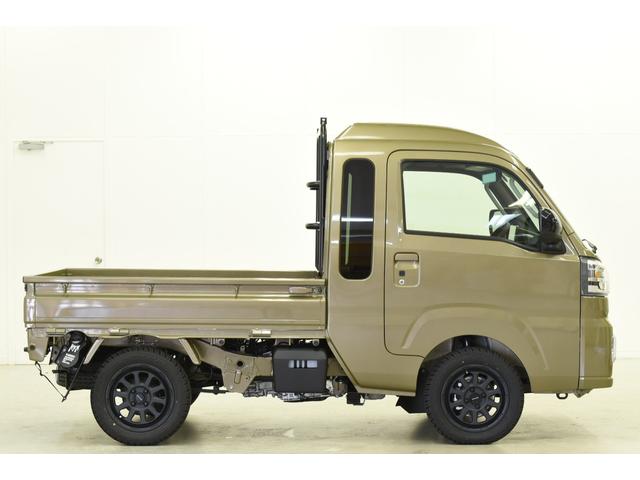 ハイゼットトラック ジャンボエクストラ 4WD/CVT/HARDCARGOコンプリートカー/届出済未使用車/カーキ(5枚目)