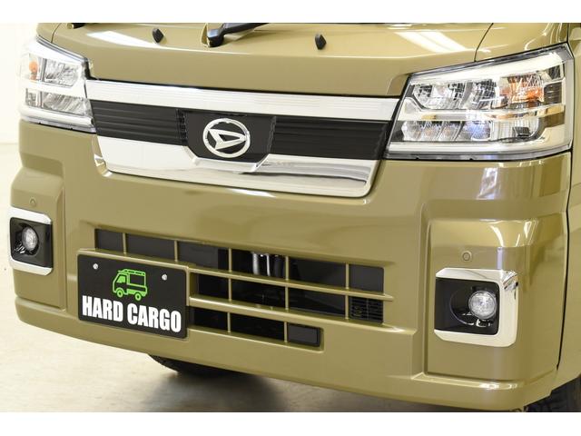 ハイゼットトラック ジャンボエクストラ 4WD/CVT/HARDCARGOコンプリートカー/届出済未使用車/カーキ(7枚目)