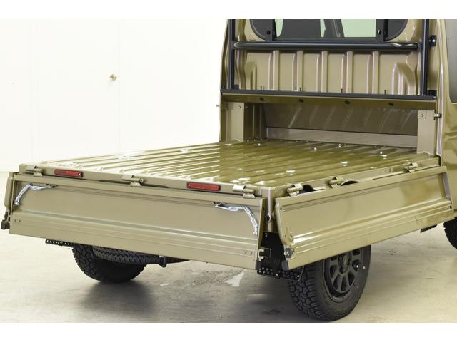 ハイゼットトラック ジャンボエクストラ 4WD/CVT/HARDCARGOコンプリートカー/届出済未使用車/カーキ(16枚目)