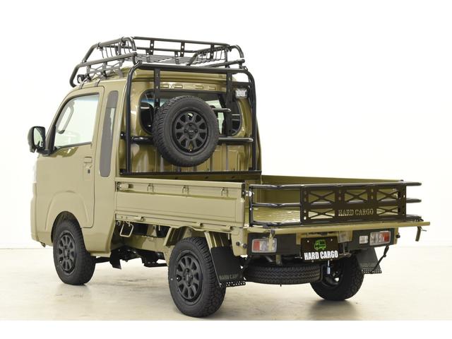 ハイゼットトラック ジャンボエクストラ　４ＷＤ／ＣＶＴ／ハードカーゴ／コンプリートカー／届出済未使用車／カーキ（3枚目）