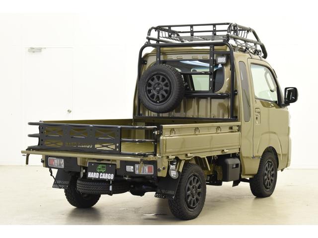 ハイゼットトラック ジャンボエクストラ　４ＷＤ／ＣＶＴ／ハードカーゴ／コンプリートカー／届出済未使用車／カーキ（4枚目）