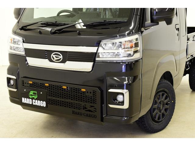 ハイゼットトラック ジャンボエクストラ 4WD/ハードカーゴ/コンプリートカー/CVT/届出済未使用車/ブラック(7枚目)