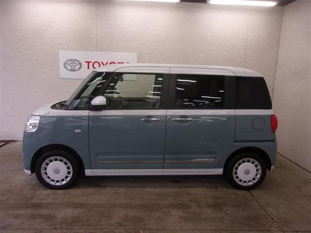 ムーヴキャンバス ストライプスＧ　フルセグ　メモリーナビ　ＤＶＤ再生　バックカメラ　衝突被害軽減システム　ＥＴＣ　両側電動スライド　ＬＥＤヘッドランプ　アイドリングストップ　ロングラン保証あり（3枚目）