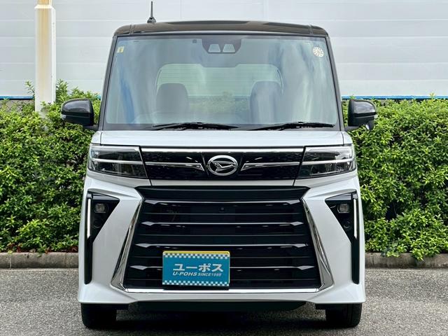 タント カスタムＲＳ　禁煙　外品ナビ（ＣＮ－ＨＥ０２ＷＤ）フルセグＴＶ　全周囲モニター　両側パワースライドドア　スマートキー　シートヒーター　衝突軽減　レーンキープ　ＥＴＣ（11枚目）