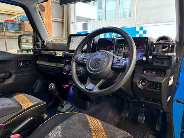 ジムニー XC ★禁煙★純正ナビ(CN-RZ856)★フルセグTV★Bluetooth★クルコン★レーンキーピング★シートヒーター★背面タイヤ★ETC★LED★CD★純正16インチアルミホイール★MT5速(15枚目)