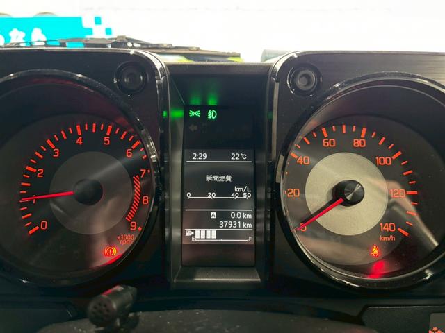 ジムニー XC ★禁煙★純正ナビ(CN-RZ856)★フルセグTV★Bluetooth★クルコン★レーンキーピング★シートヒーター★背面タイヤ★ETC★LED★CD★純正16インチアルミホイール★MT5速(31枚目)