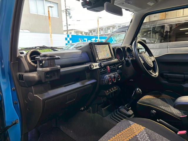 ジムニー XC ★禁煙★純正ナビ(CN-RZ856)★フルセグTV★Bluetooth★クルコン★レーンキーピング★シートヒーター★背面タイヤ★ETC★LED★CD★純正16インチアルミホイール★MT5速(43枚目)